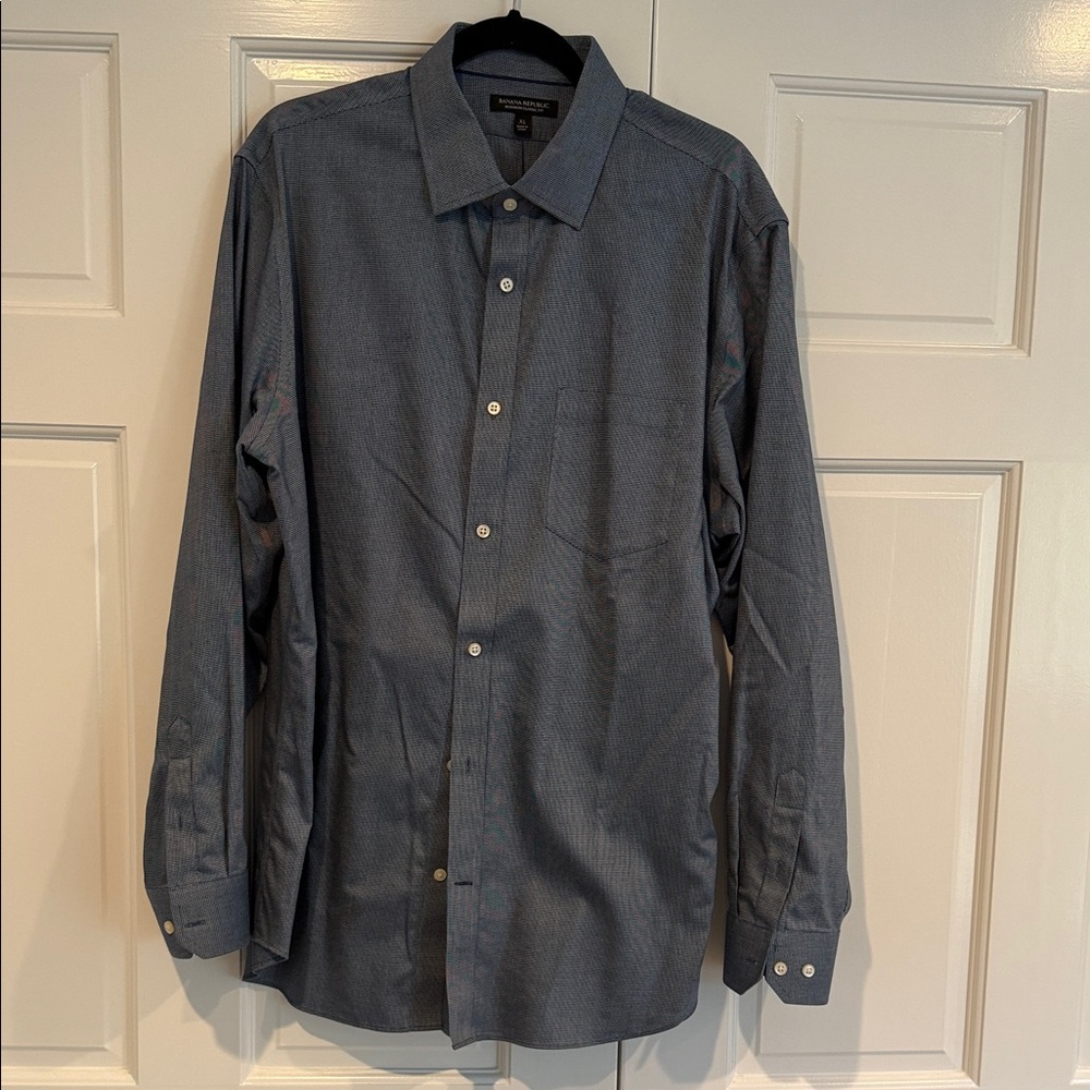 Banana Republic Charcoal Dress Shirt